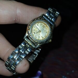 Relic Silver and Gold Watch